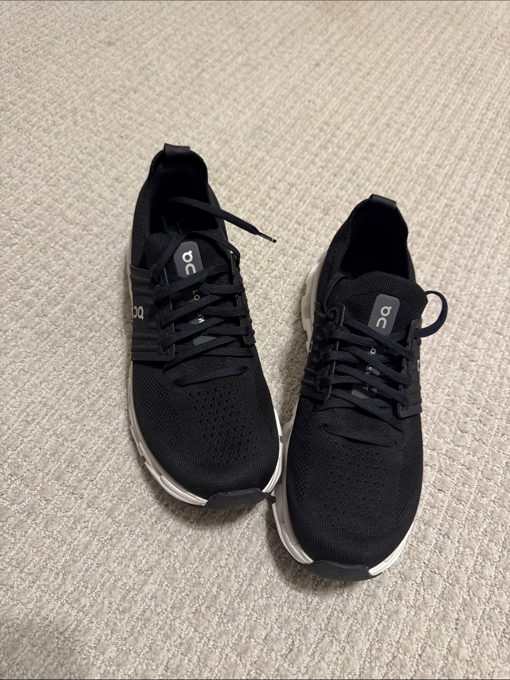 On Running Cloud Swift 3 Black/White Running Sneakers Womens size 9 - Picture 4 of 9
